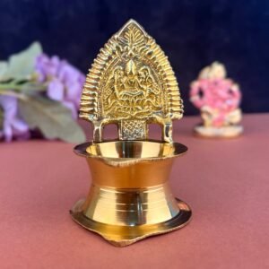 Brass Kamakshi Amman Diya